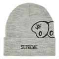 Supreme MF DOOM Beanie 'Heather Grey' FW23BN74-HEATHER-GREY