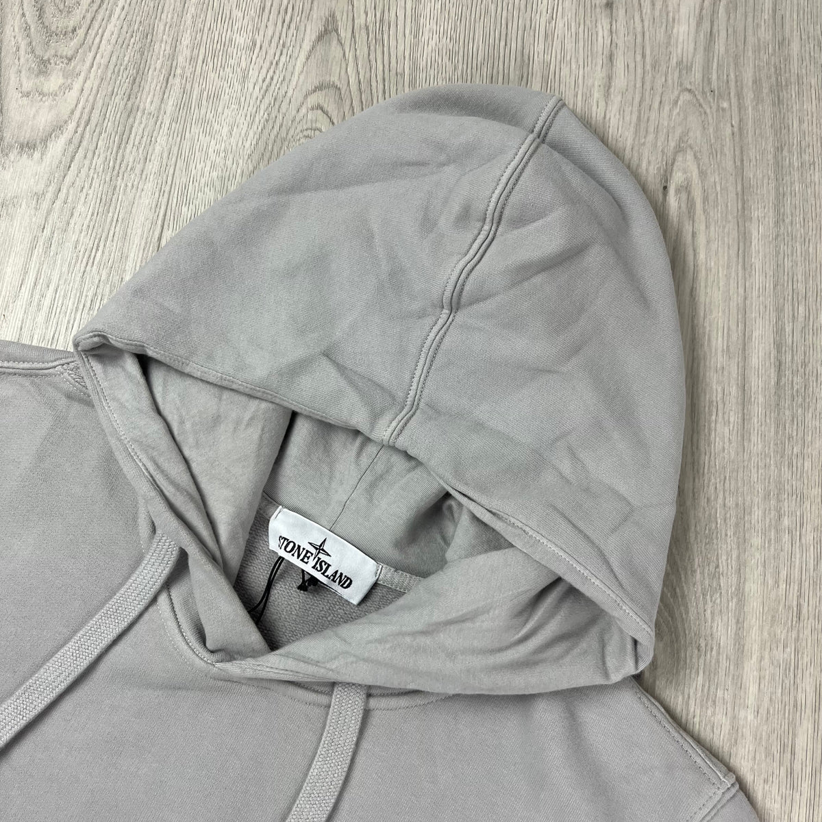 Stone Island Dyed Hoodie - Grey Castmark
