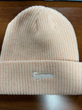 SUPREME LOOSE GAUGE BEANIE PEACH