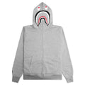 2nd Shark Full Zip Hoodie - Gray
