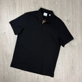 Burberry 'Hartford' Polo Shirt - Black