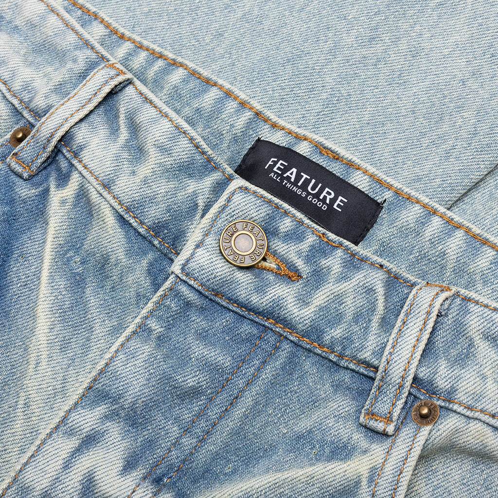 Jacob Tapered Denim - Vintage Light Blue