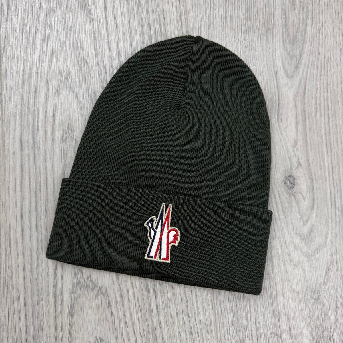 Moncler Grenoble Wool Beanie - Olive