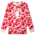 ABC Camo College L/S Tee - Pink
