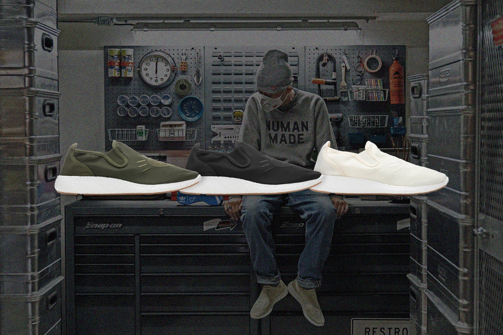 adidas Originals x Human Made Slipon Pure - Green