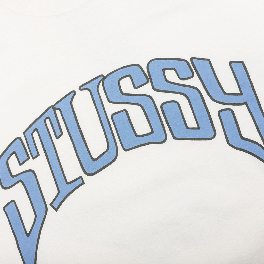 Arched Pigmented Dyed Tee - Natural