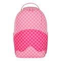 Sprayground Pink Sharks In Paris Patch Backpack 'Pink' B8717