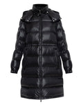 GUBBINO MONCLER DONNA LUNGO NERO