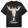 British Cowboys T-Shirt - Stained Black