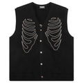 Cage Sweater Vest - Black