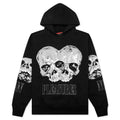 Double Skull Hoodie - Black