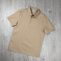 Burberry 'Hartford' Polo Shirt - Soft Fawn