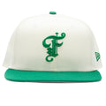 Feature x New Era OE Fitted Cap - Off-White/Kelly Green