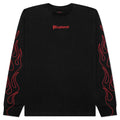 Fiery Heavyweight Longsleeve Tee - Black