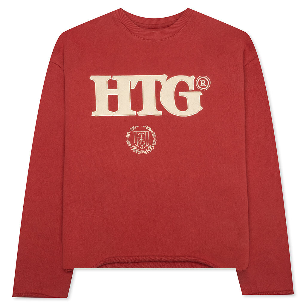 Honor The Gift Studio Crewneck - Crimson