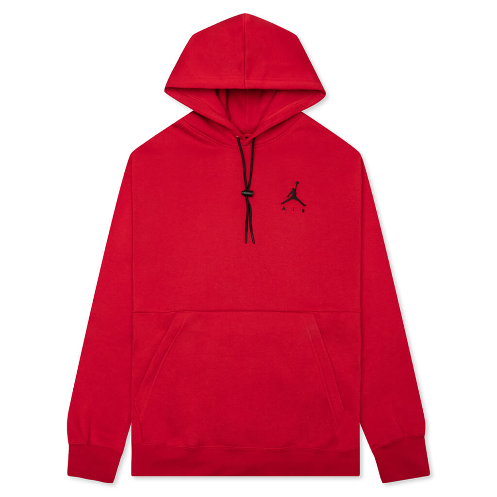 Jumpman Air Jordan Fleece Pullover Hoodie - Gym Red