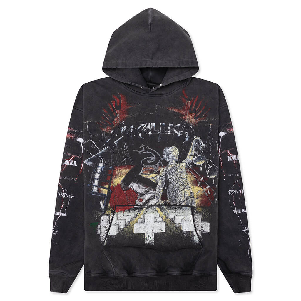 Metallica Master Of Puppets Hoodie - Vintage Grey