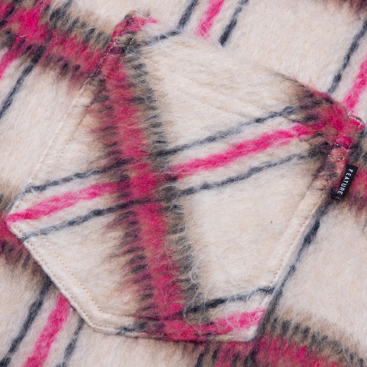 Mohair Flannel - Off-White