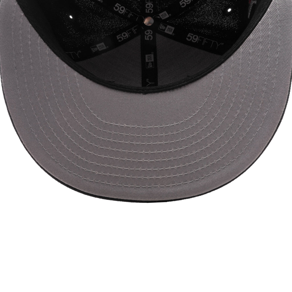New Era x Born x Raised 59FIFTY LMB Diablos Rojos del México All-Over Logo - Black