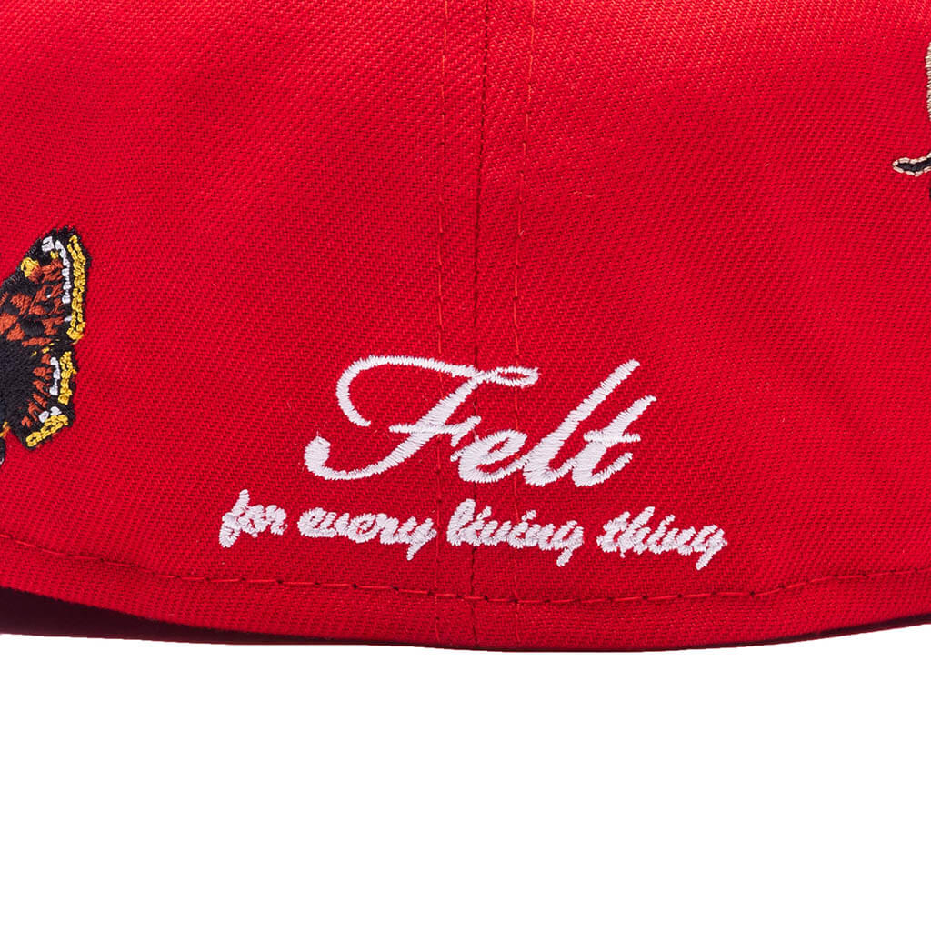 New Era x NBA x FELT 59FIFTY Fitted - Chicago Bulls