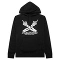 Don't Care Hoodie - Black