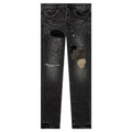 P001 - Worn Black Patchwork