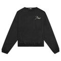 Panel Crewneck - Black