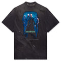 Saint M6 x The Matrix Green Logo S/S Tee - Black