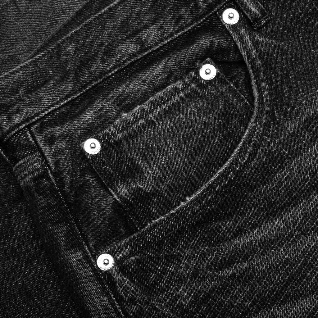 Smoke Worn Vintage Shorts - Black