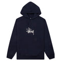 Basic Applique Hoodie - Navy