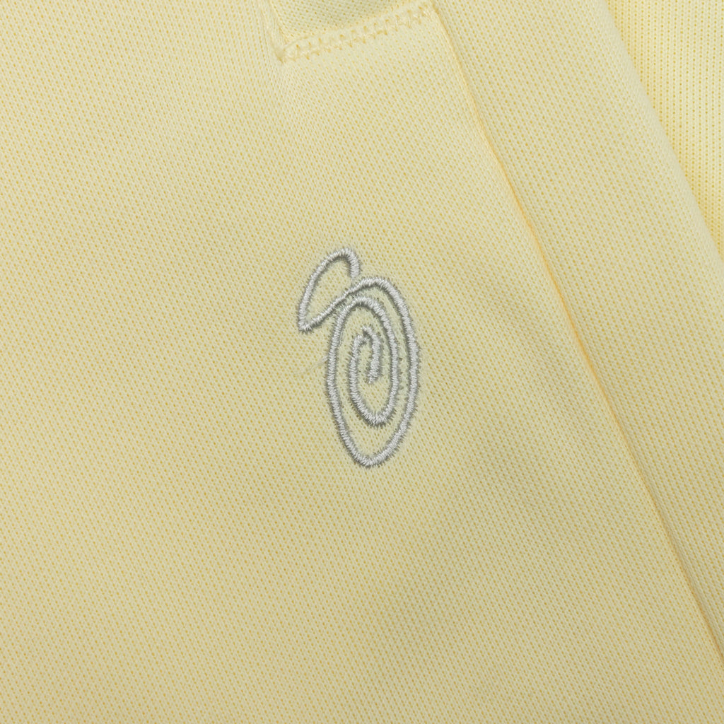 Poly Track Pant - Pale Yellow