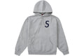 SUPREME S LOGO HOODIE FW22 GREY