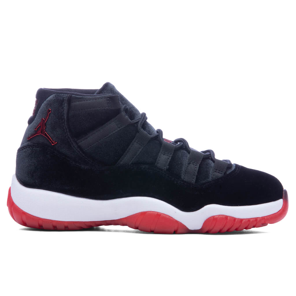 Women's Air Jordan 11 Retro - Black/Gym Red/White