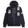 Word Salad Zip Hooded Sweatshirt - Dark Navy