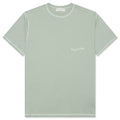 Wordmark Reverse Stitched T-Shirt - Sage