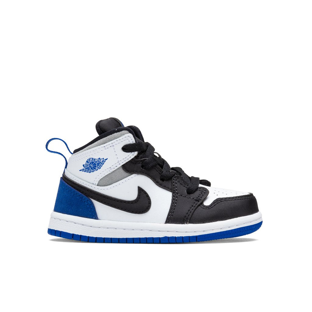 Air Jordan 1 Mid SE (TD) - White/Hyper Royal