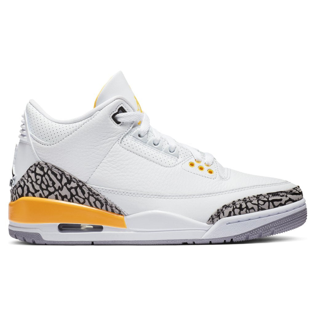 Women's Air Jordan 3 Retro "Laser Orange" - White/Black