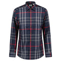 Burberry 'Claverdon' Check Shirt in Navy