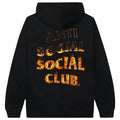 ANTI SOCIAL SOCIAL CLUB A FIRE INSIDE FLAME HOODIE BLACK