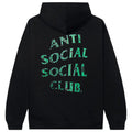 ANTI SOCIAL SOCIAL CLUB GLITCH HOODIE BLACK