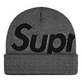 Supreme FW25 Studded Knockout Big Logo Beanie 'Black' SUP-FW25-1098-BLK