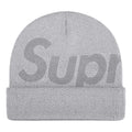 Supreme FW25 Studded Knockout Big Logo Beanie 'Heather Grey' SUP-FW25-1098-GRY