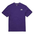 THE NORTH FACE Graffiti Character Small Logo Short Sleeve Couple Style Purple NT7UL09B
