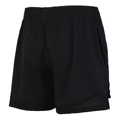 Nike Dri-FIT Quick Dry Training Shorts Black 'Black Red' CU5019-010