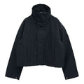 Men's Nike x MMW Crossover Solid Color Short Hooded Jacket Autumn Black DD9430-010
