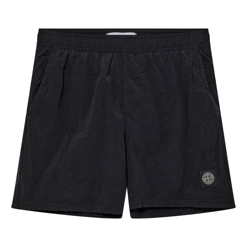 STONE ISLAND Nylon Metal Swimming Shorts 'Black' 8015B0943-A0029