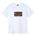 Stussy Unisex License Plate Printing White 3903706