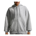 (WMNS) Nike Studio Fleece Medium Weight Oversized Hoodie 'Dark Grey Heather Sail' IM8084-063