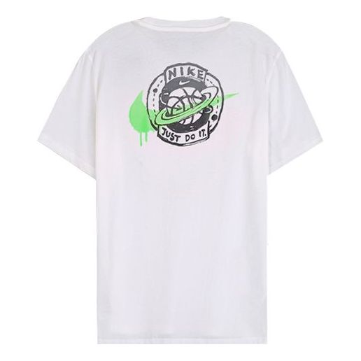 Nike Summer Hoops Basketball Short Sleeve White CW4817-100