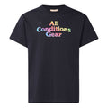 Nike x ACG Gradient Multi-Color Alphabet Printing Short Sleeve Black CV7548-010